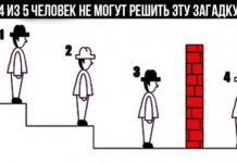 Очень немногие люди могут решить эту загадку. Если вы получите его, то у вас высокий показатель IQ